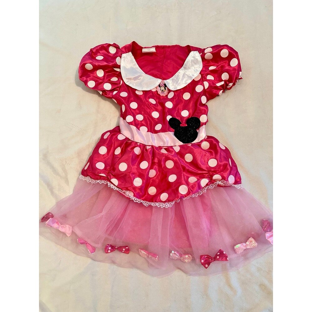 Minnie Mouse Dress Size 4-6x Halloween Costume